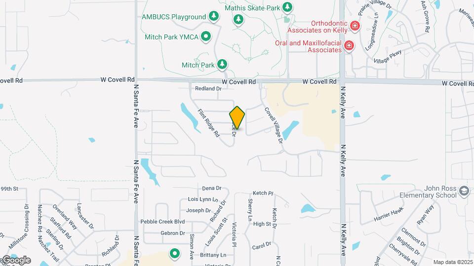 2316 Redrock Dr Map and Location Details