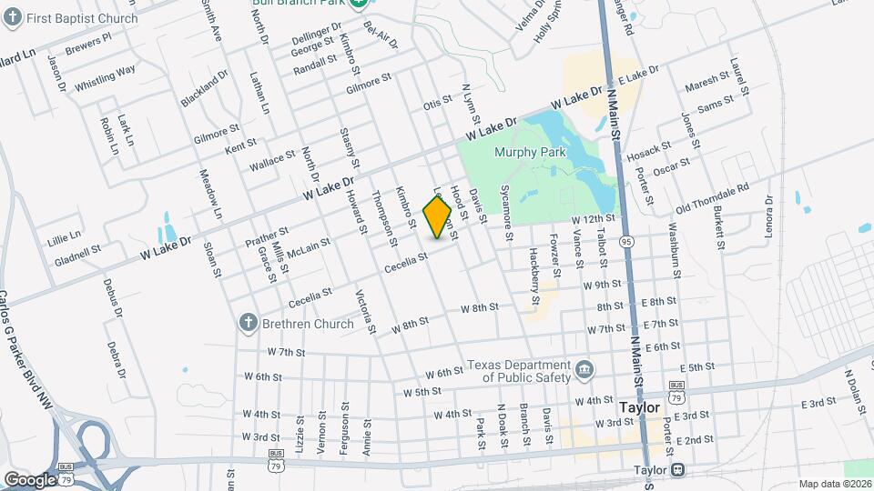 810 Cecelia St Map and Location Details