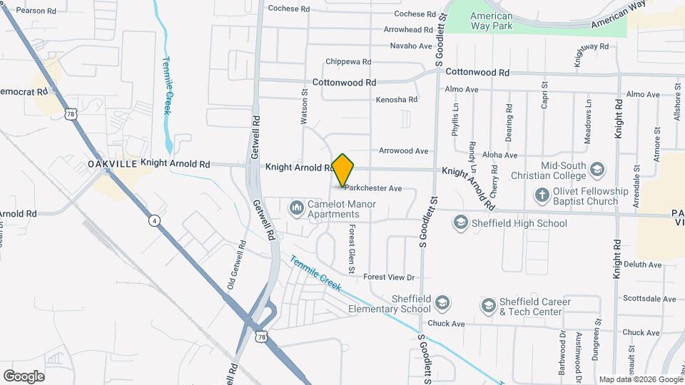 4093 Parkchester Ave Map and Location Details