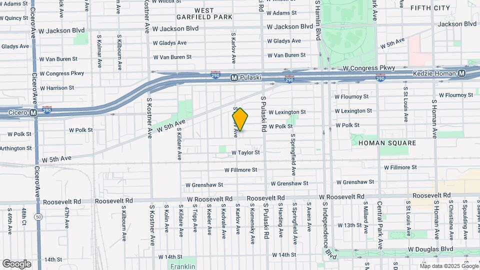 4052 W Arthington St Mapa y Detalles de la Ubicación