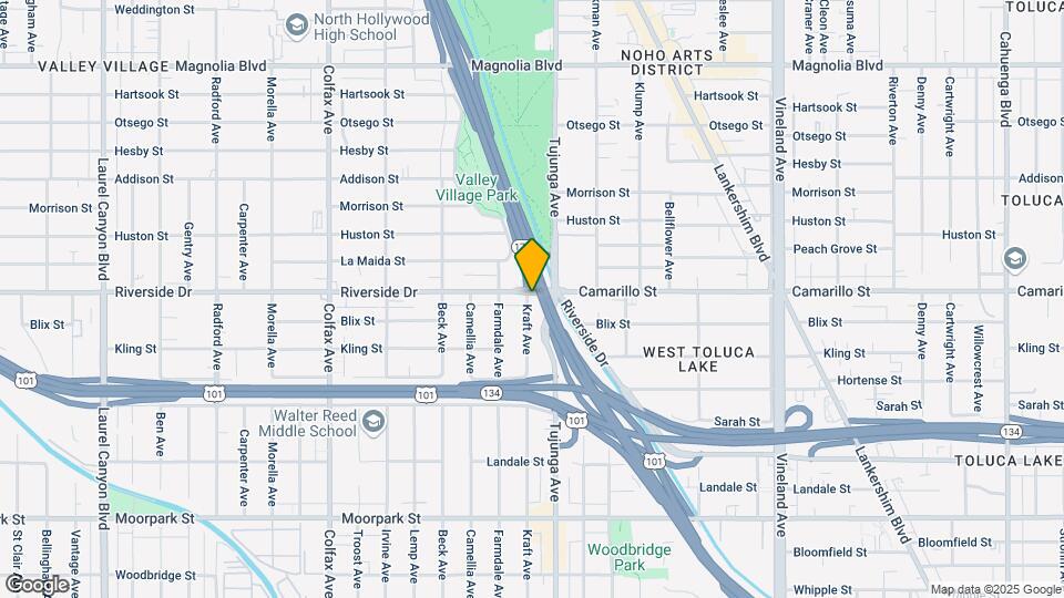 4750-4754 Kraft Ave Map and Location Details