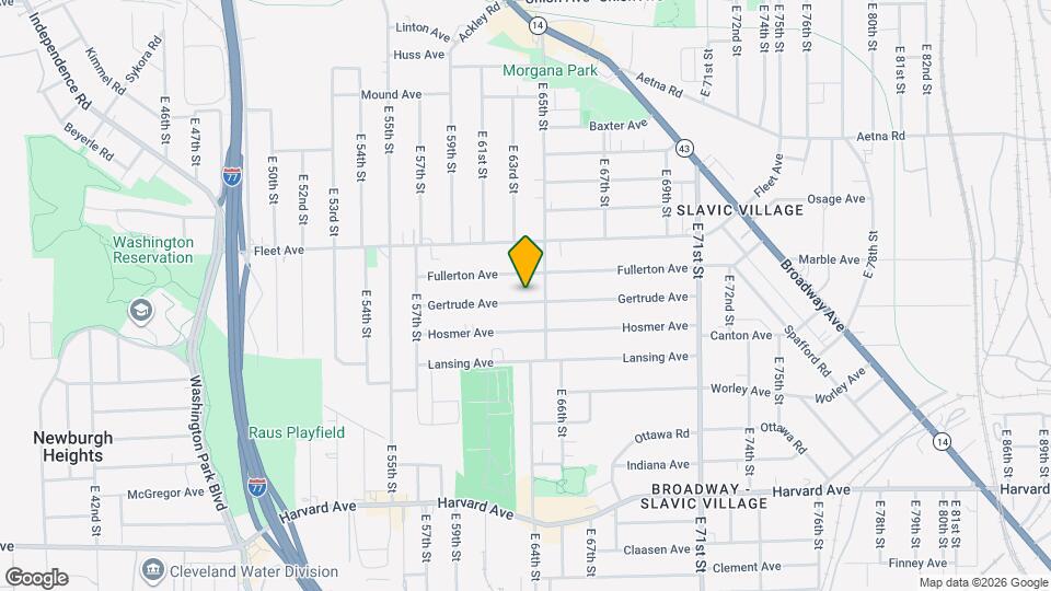 6401 Gertrude Ave Mapa y Detalles de la Ubicación