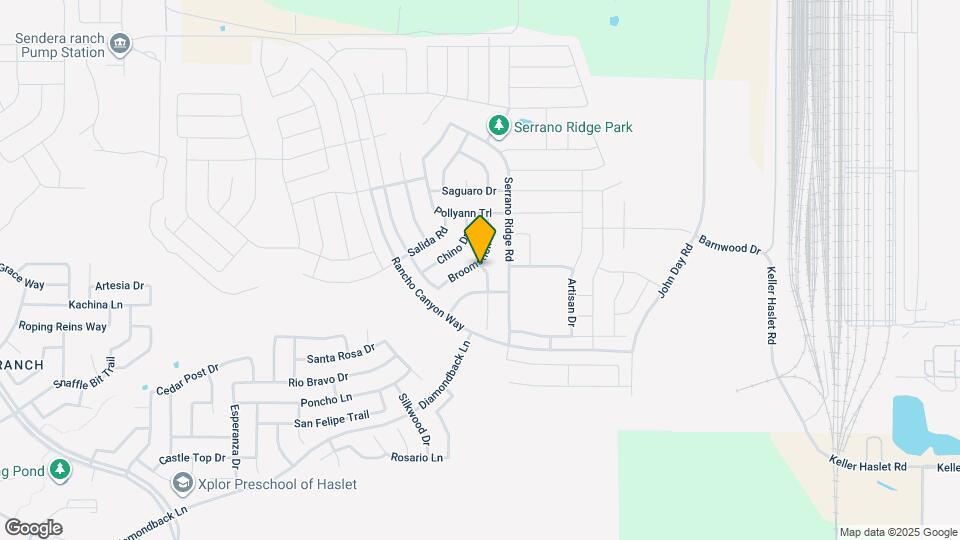 14344 Broomstick Rd Map and Location Details