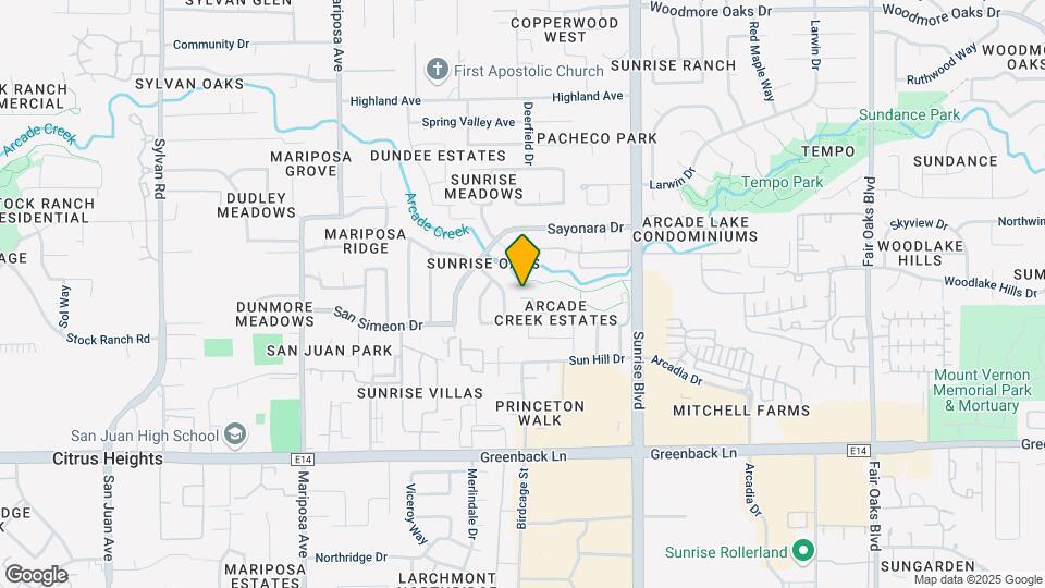 Creekside Estates Map and Location Details