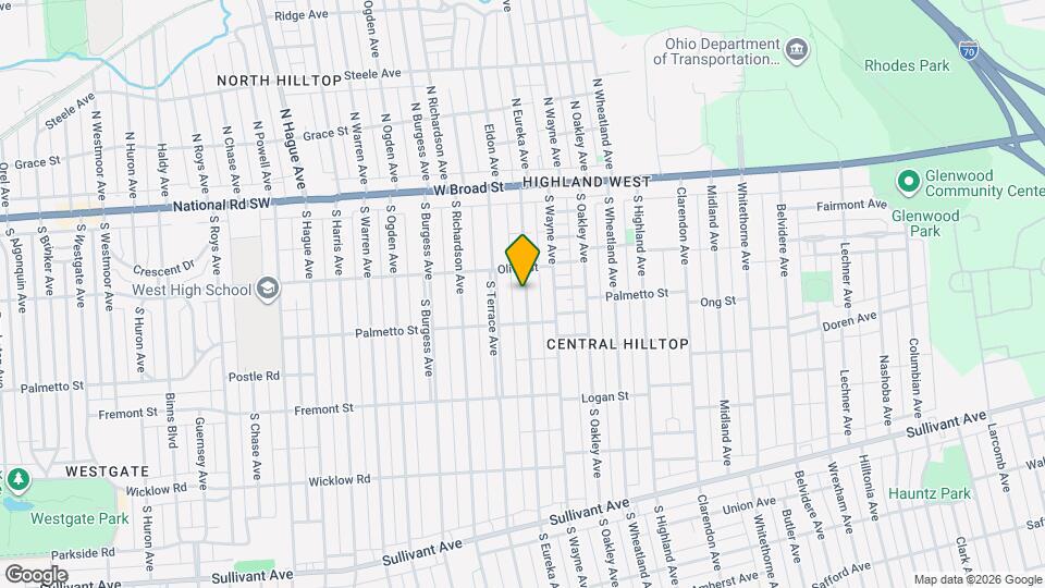 151 S Eureka Ave Map and Location Details