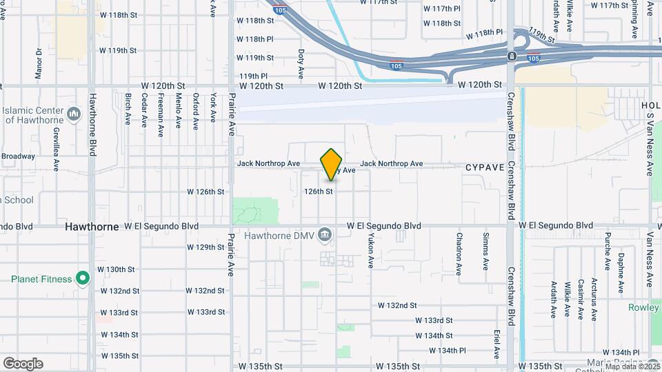 12533 Kornblum Ave Map and Location Details