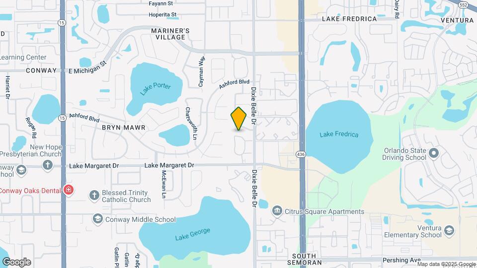 5453 Lake Margaret Dr Map and Location Details