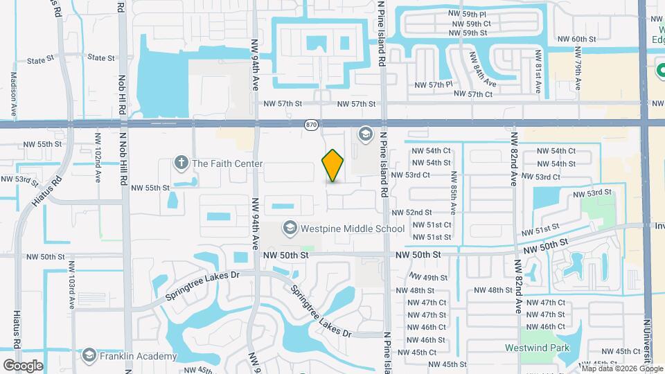 9064 NW 54th St Map and Location Details