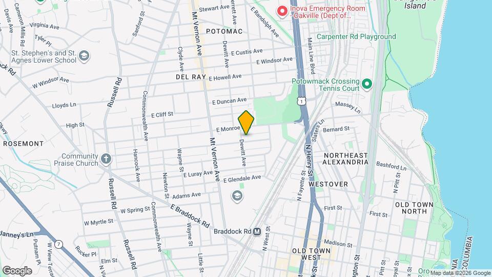 510 E Nelson Ave Map and Location Details