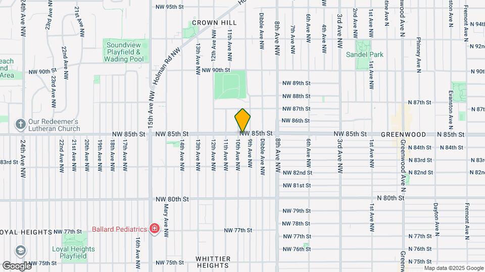8360 10th Ave NW Map and Location Details