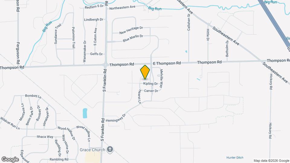 8738 Kipling Dr Map and Location Details