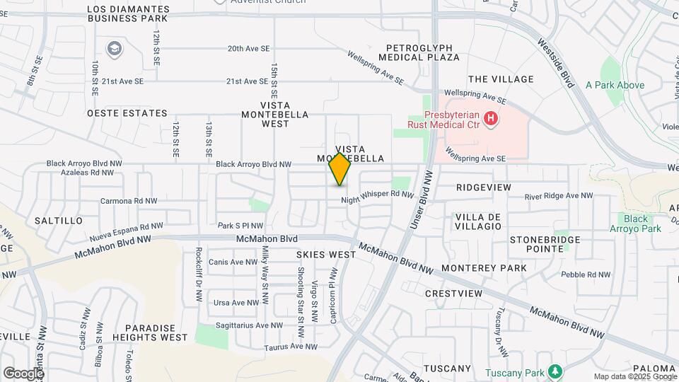 5808 Night Rose Ave NW Map and Location Details