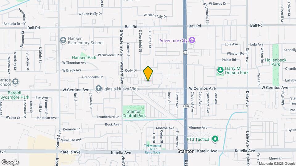 10430 College Dr Map and Location Details