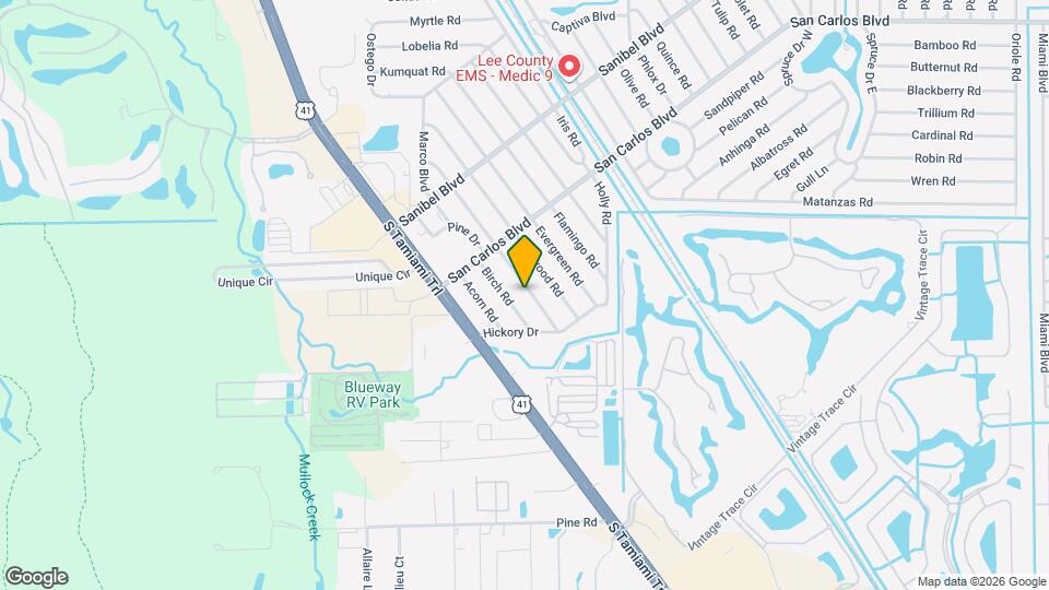 19132 Coconut Rd Mapa y Detalles de la Ubicación