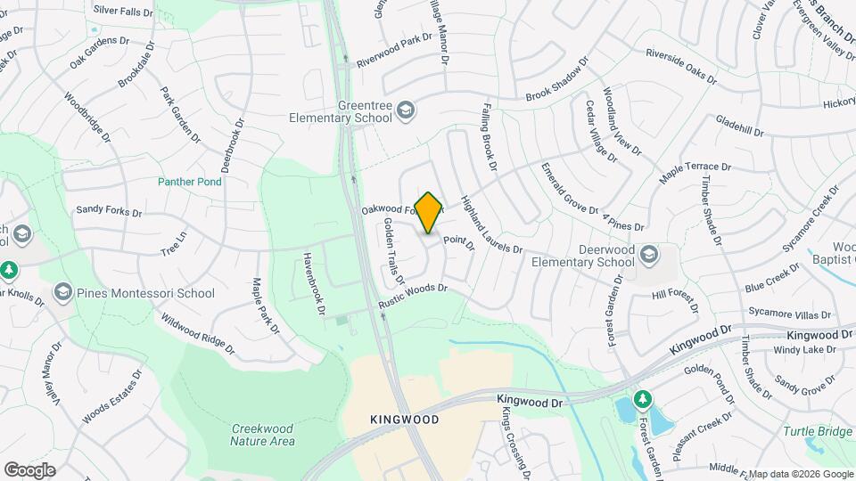 3406 Cape Forest Dr Map and Location Details