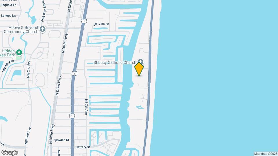 3604 S Ocean Blvd Map and Location Details