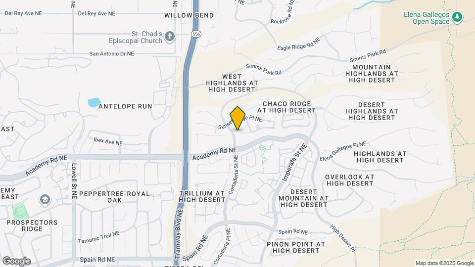 6409 Sage Point Ct NE Map and Location Details