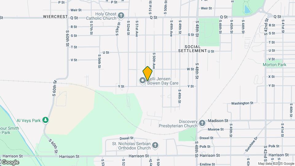 5851 S 51st St Map and Location Details