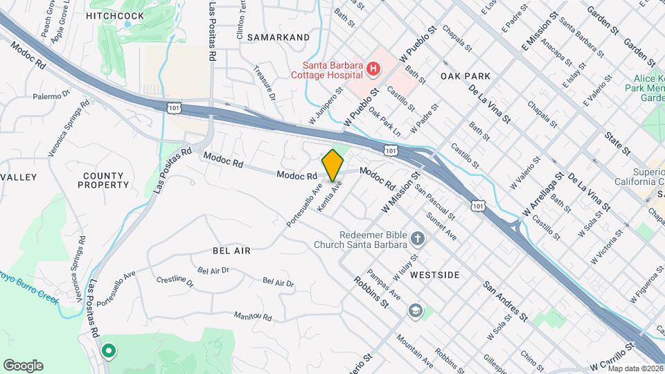 802 Kentia Ave Map and Location Details