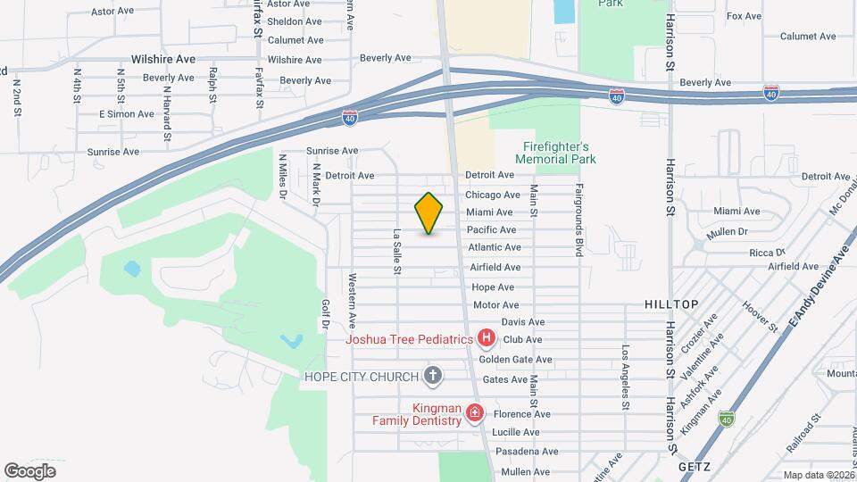 1833 Atlantic Ave Map and Location Details