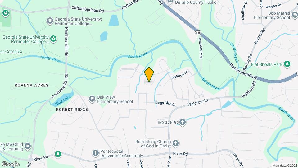 3516 Waldrop Trail Map and Location Details
