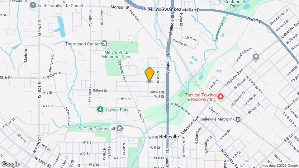 124 Brackett St Map and Location Details