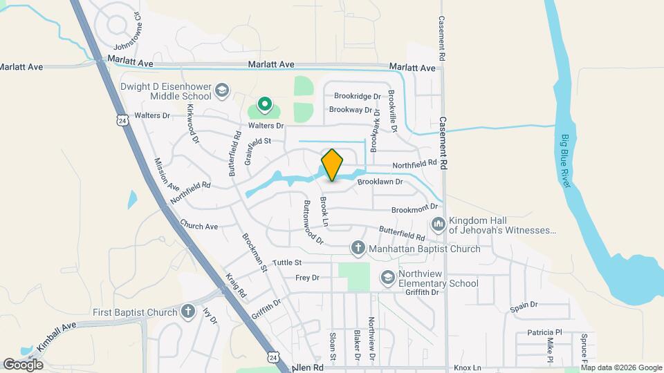 513 Brooklawn Dr Map and Location Details