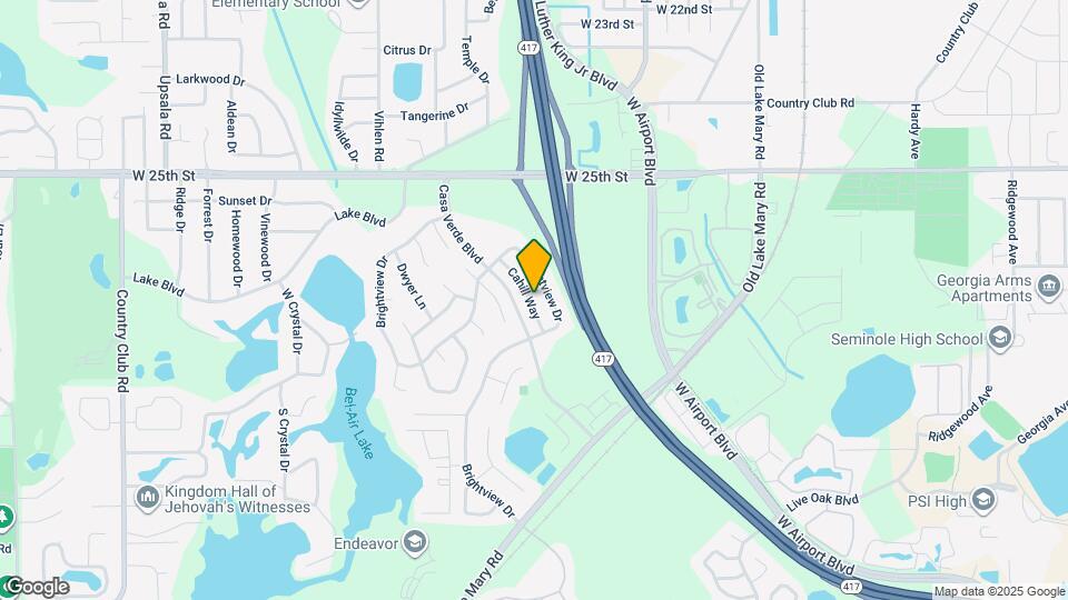 2695 Cahill Way Mapa y Detalles de la Ubicación