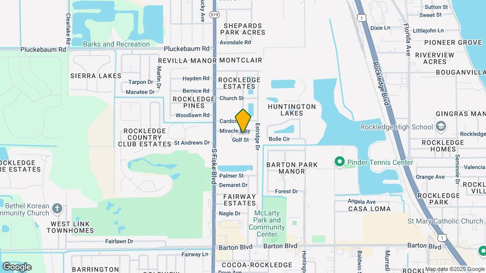 978 Golf St Map and Location Details