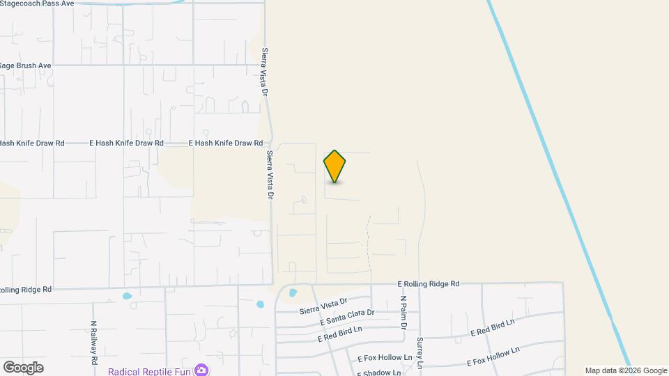 5457 E Cinder Ln Map and Location Details