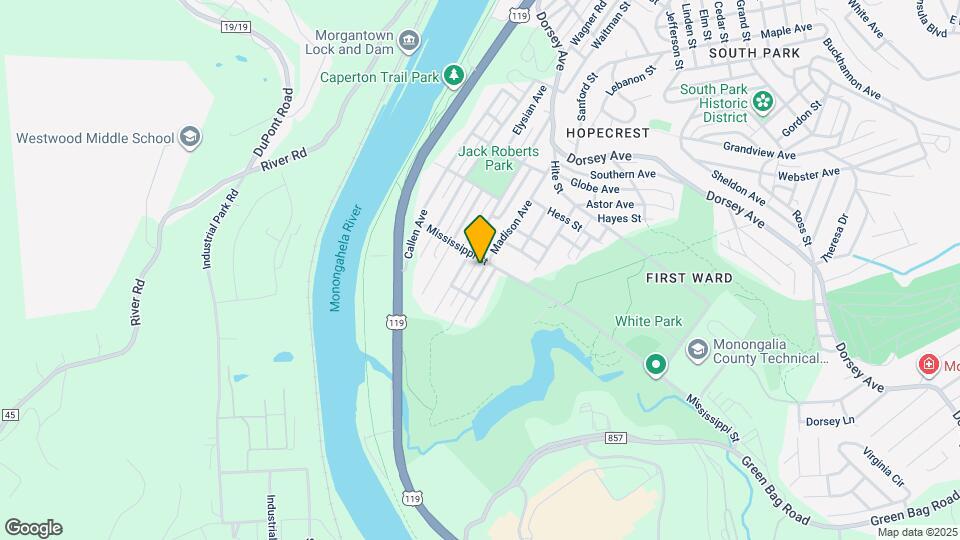 708 Madison Ave Map and Location Details