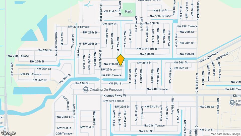 2207 NW 25th Ln Map and Location Details