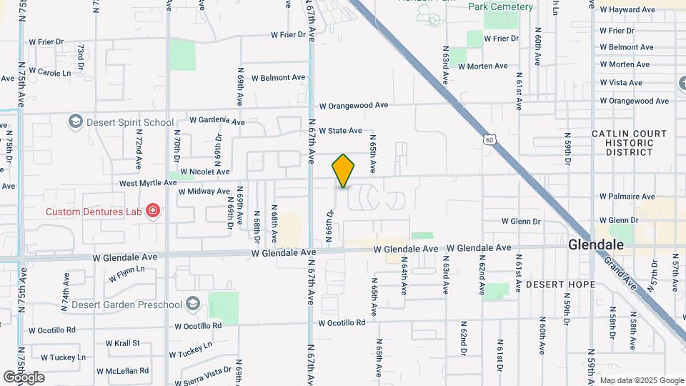 7137 N 66th Ave Mapa y Detalles de la Ubicación