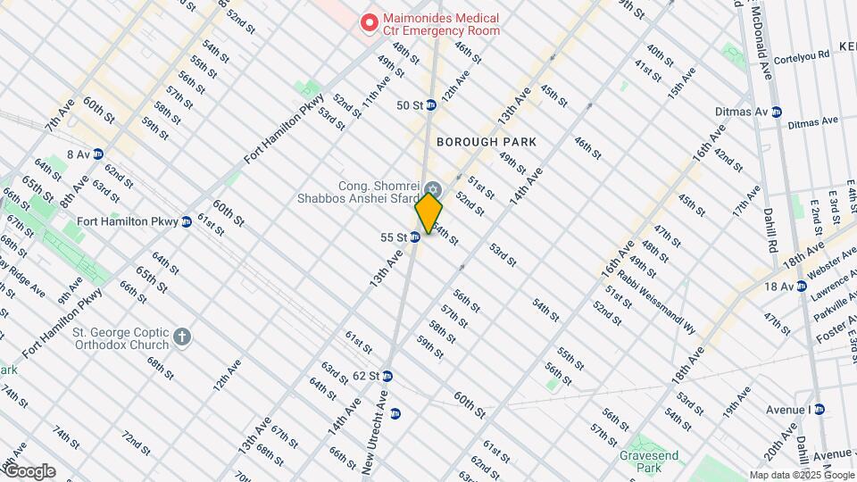1323 55th St Map and Location Details