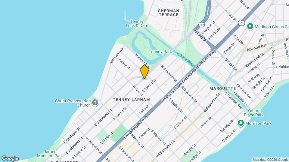 1237 E Johnson St, Unit 1237 Mapa y Detalles de la Ubicación