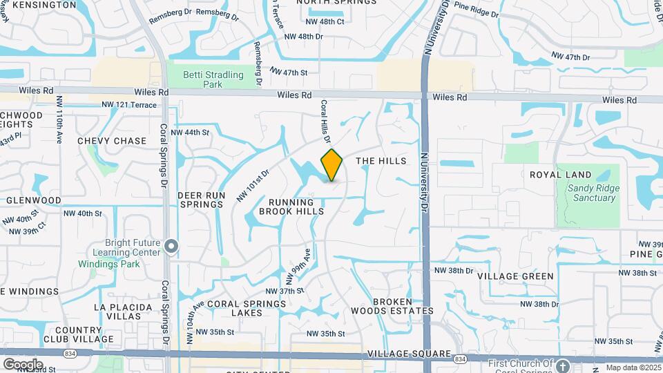 4180 Coral Hills Dr Mapa y Detalles de la Ubicación