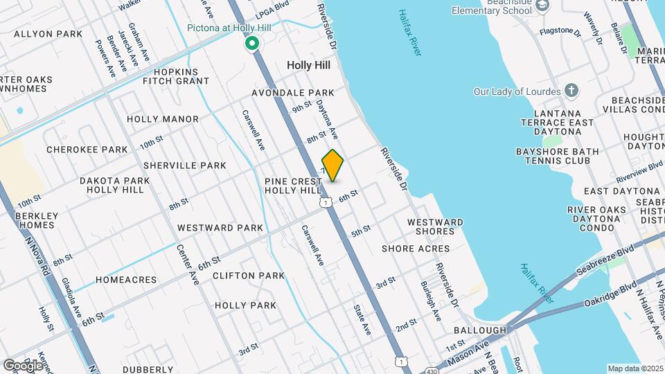 627-641 Ridgewood Ave Map and Location Details