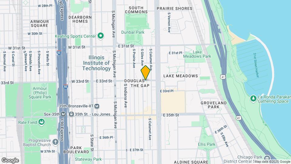 3301 S Giles Ave Map and Location Details