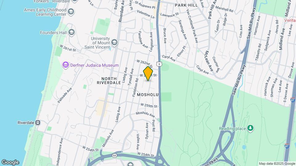 6039 Huxley Ave Mapa y Detalles de la Ubicación