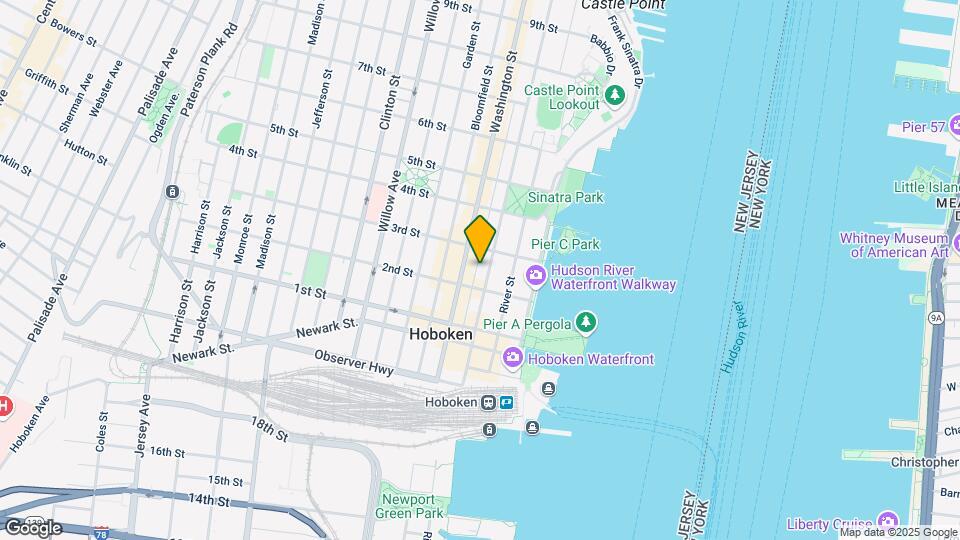 216 Hudson St Map and Location Details