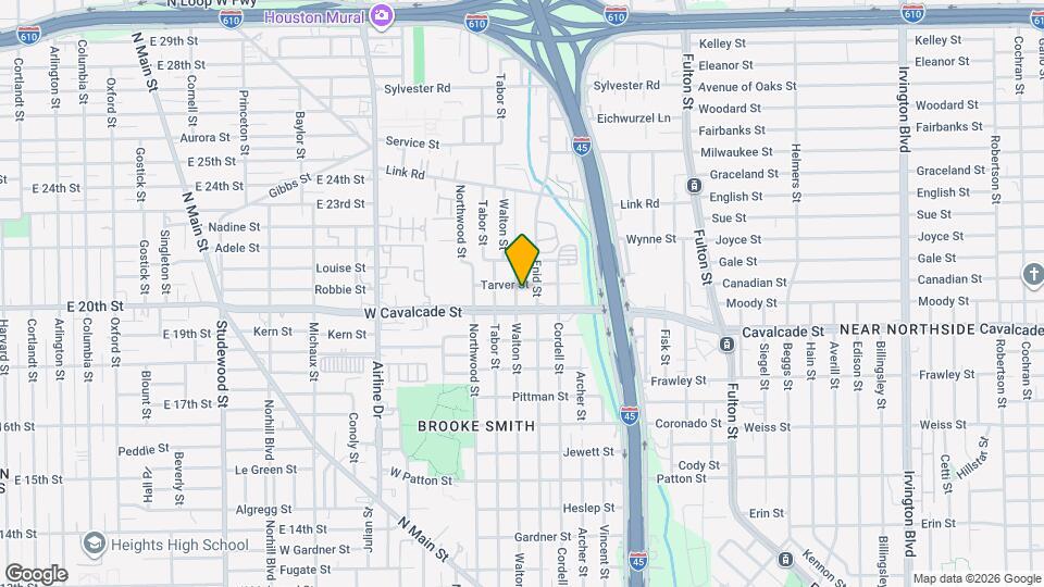 1410 Walton St Map and Location Details