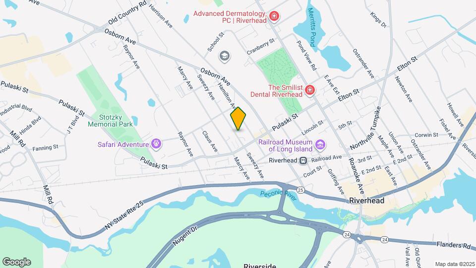 334 Sweezy Ave Map and Location Details