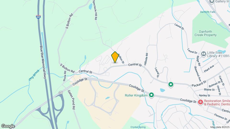 301 Central St Map and Location Details