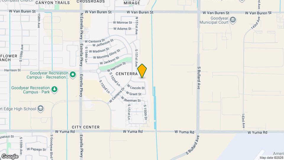 15066 W Buchanan St Map and Location Details