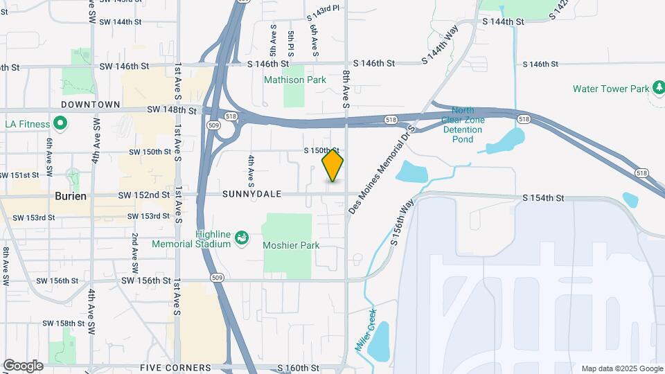 Sunnydale Apartments Map and Location Details