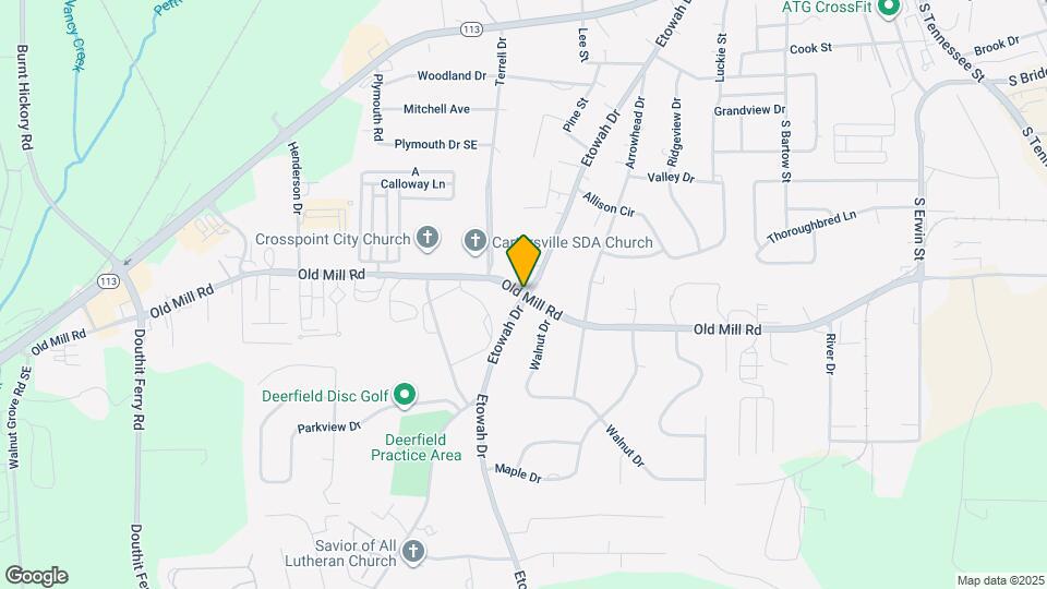 Etowah Village Apartments Map and Location Details