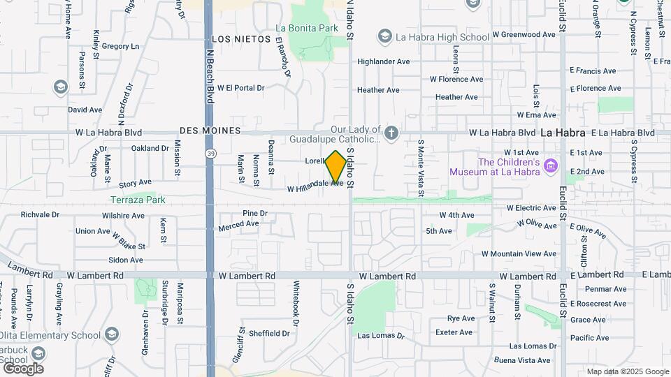 1240-1254 Hilldale Ave Map and Location Details