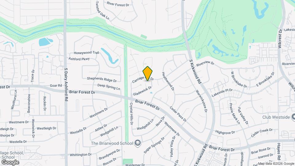 1311 Ambergate Dr Map and Location Details