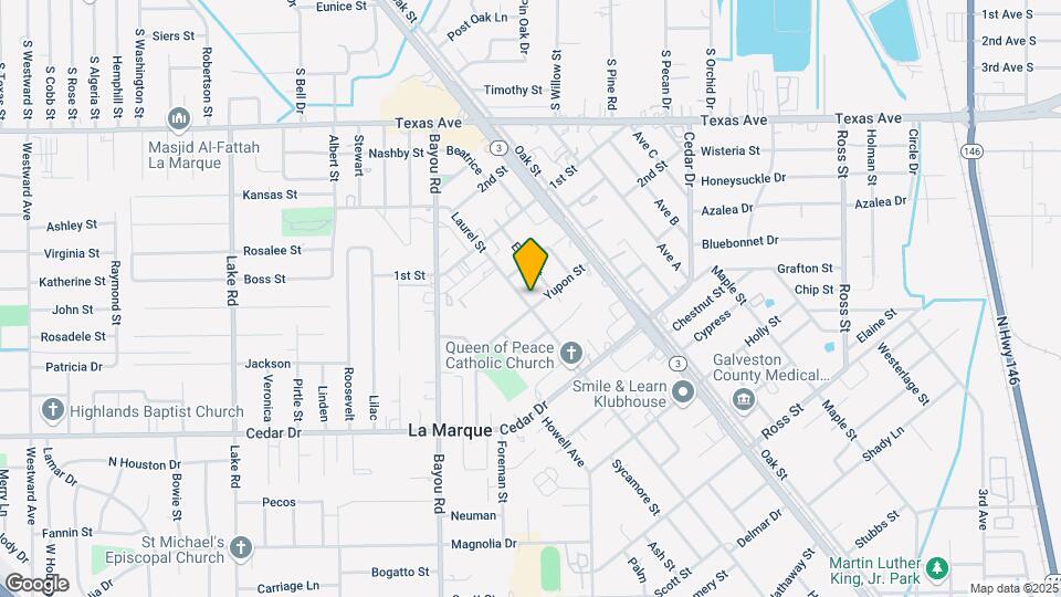 525 Laurel St Map and Location Details