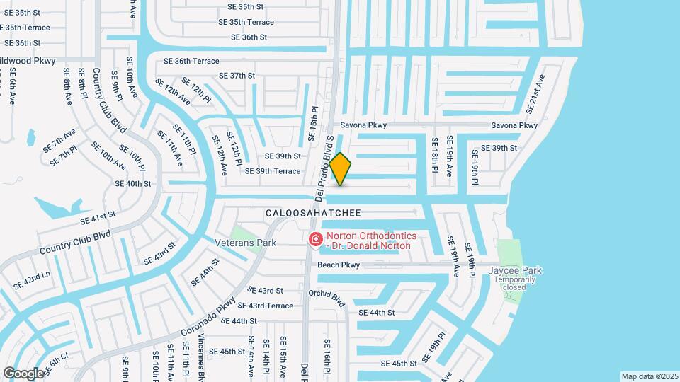 1616 SE 40th St Map and Location Details